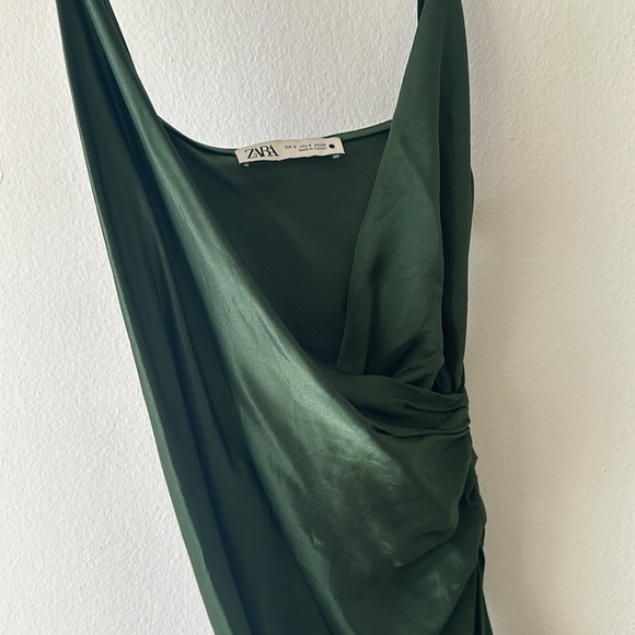 Forest spirit 🌳 green slip dress - Picture 4 of 4